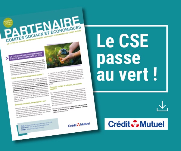Le CSE passe au vert avec le Crédit mutuel