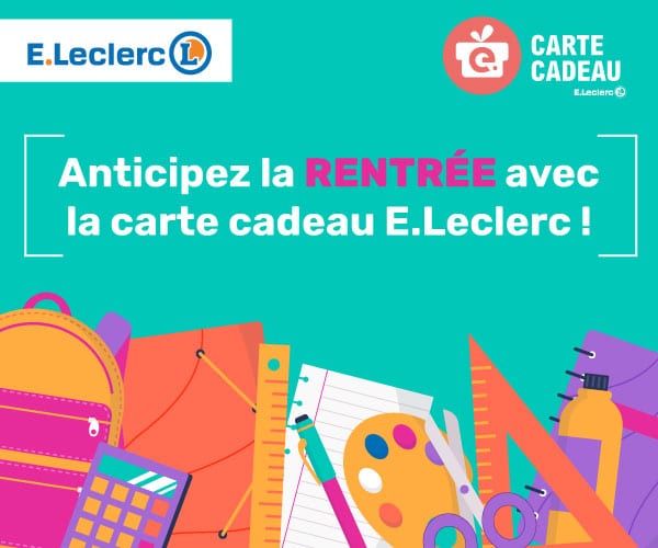 La rentrée avec Leclerc