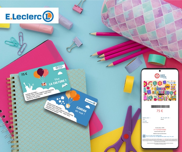 Carte cadeau E.Leclerc